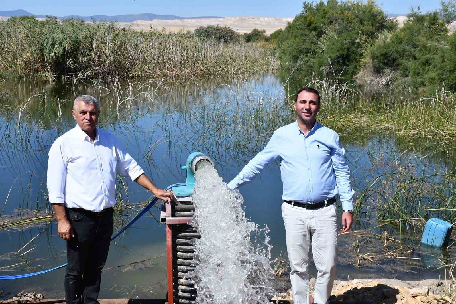 Beylikova’da çevre yatırımı: Güneş enerjili pompa sistemiyle su tasarrufu
