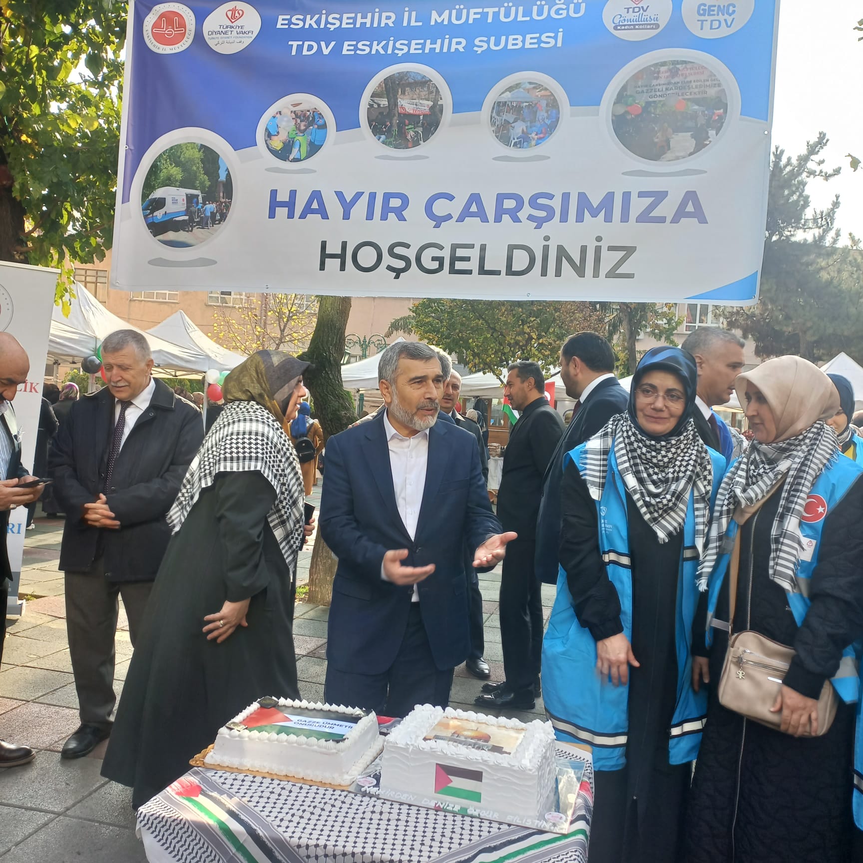 Eskişehir İl Müftülüğü ve TDV’den Gazze’ye büyük destek: 24 milyon TL nakit yardım, 20 tır insani yardım gönderildi