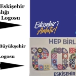 AK Parti Eskişehir 2026 yılı logosu / CHP Eskişehir 2026 logosu