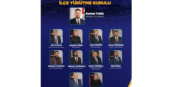 AK Parti Tepebaşı yeni ilçe yönetim kurulu listesi belli oldu