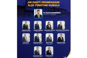 AK Parti Eskişehir Odunpazarı İlçe Yürütme Kurulunun yeni listesi belli oldu.