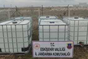 Eskişehir Alpu’da 5 bin litre etil alkol geçirildi