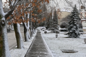 Eskişehir’e yılın ilk karı yağdı