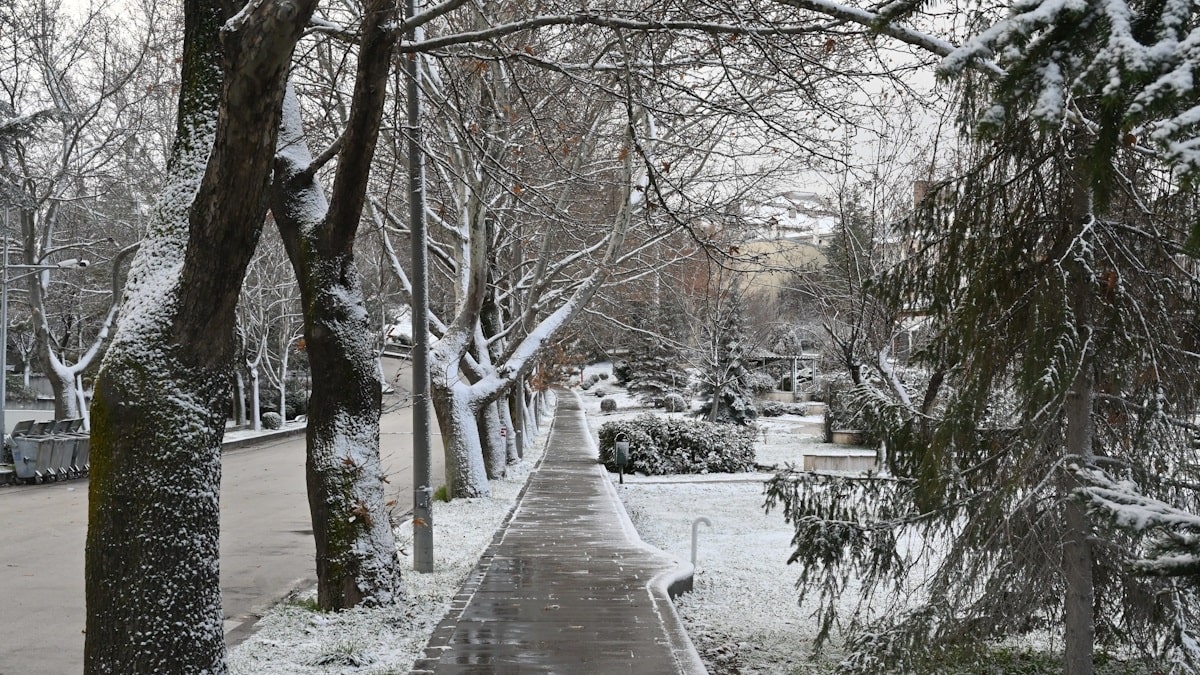 Eskişehir’e yılın ilk karı yağdı