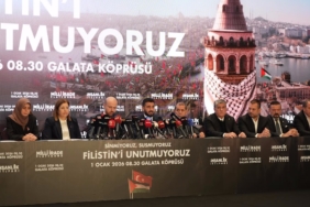 1 Ocak’ta Galata Köprüsü’ndeyiz: “Sinmiyoruz, susmuyoruz, Filistin’i unutmuyoruz!”