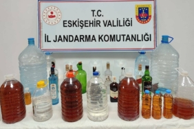 Odunpazarı’nda sahte içki operasyonu