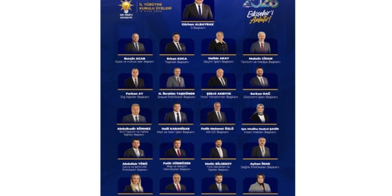 AK Parti Eskişehir’de yeni görev dağılımı