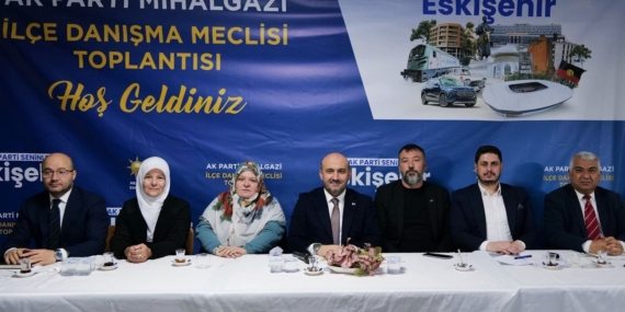 AK Parti Mihalgazi İlçe Danışma Meclisi Toplantısı düzenlendi