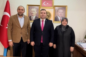 Alfatürk Medya Grubu Başkanı Kabalı’dan İnhisar Kaymakamı ve Belediye Başkanına ziyaret