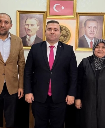 Alfatürk Medya Grubu Başkanı Kabalı’dan İnhisar Kaymakamı ve Belediye Başkanına ziyaret