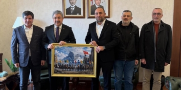 Alfatürk Medya Grubu Başkanı Kabalı’dan Vali Erdinç Yılmaz’a hayırlı olsun ziyareti