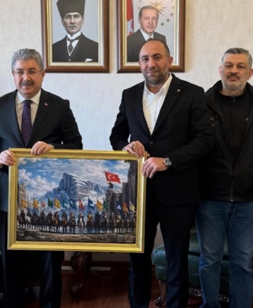 Alfatürk Medya Grubu Başkanı Kabalı’dan Vali Erdinç Yılmaz’a hayırlı olsun ziyareti