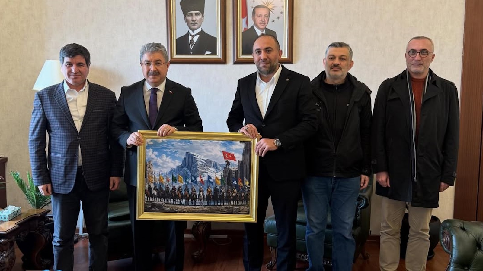 Alfatürk Medya Grubu Başkanı Kabalı’dan Vali Erdinç Yılmaz’a hayırlı olsun ziyareti