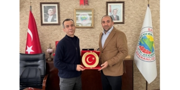 Alfatürk Medya Grubu Başkanı Mehmet Emin Kabalı’dan Sarıcakaya Belediye Başkanı’na ziyaret