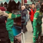 Askerde sandığı oğlunu karşısında gören anne duygulandı