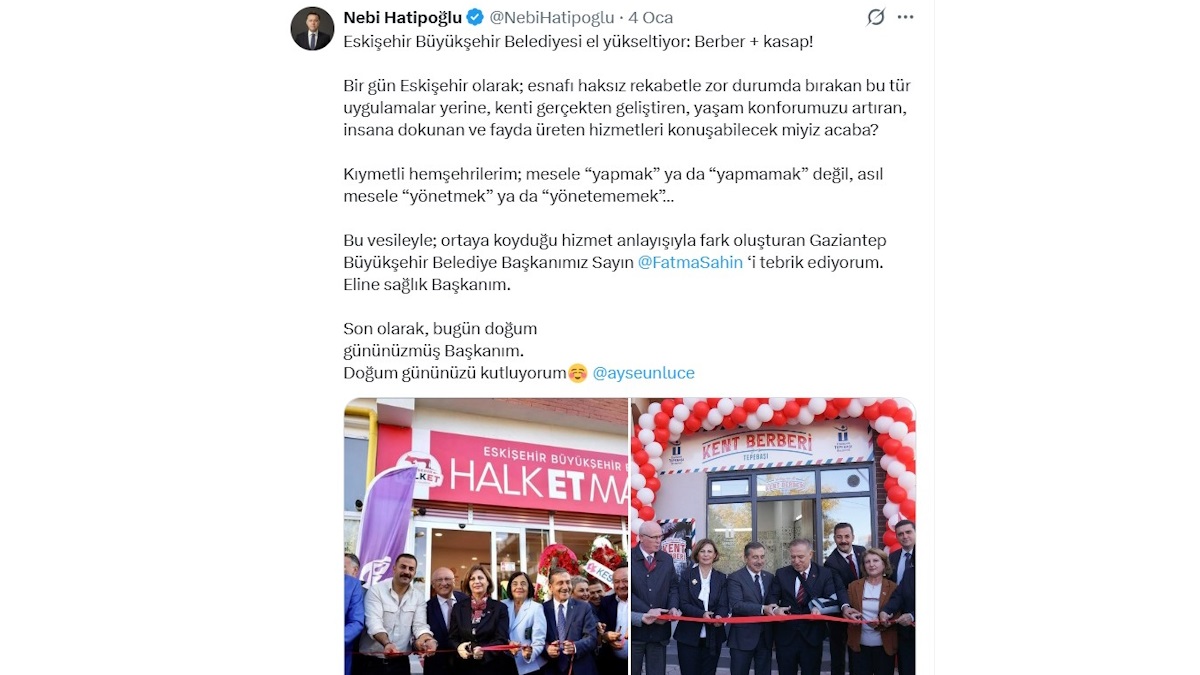 AK Parti Eskişehir Milletvekili Nebi Hatipoğlu
