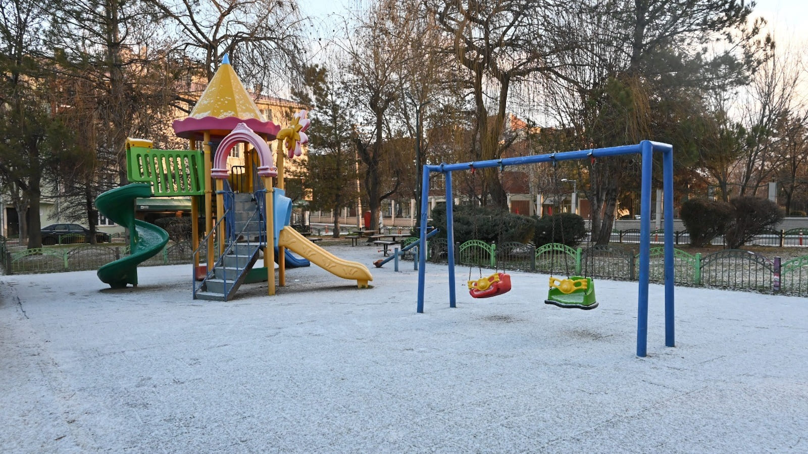 Eskişehir'de yüksek kesimler eksi 5 dereceyi gördü