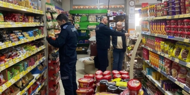 İnönü’de halk sağlığı için market ve gıda denetimleri sürüyor