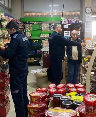 İnönü’de halk sağlığı için market ve gıda denetimleri sürüyor