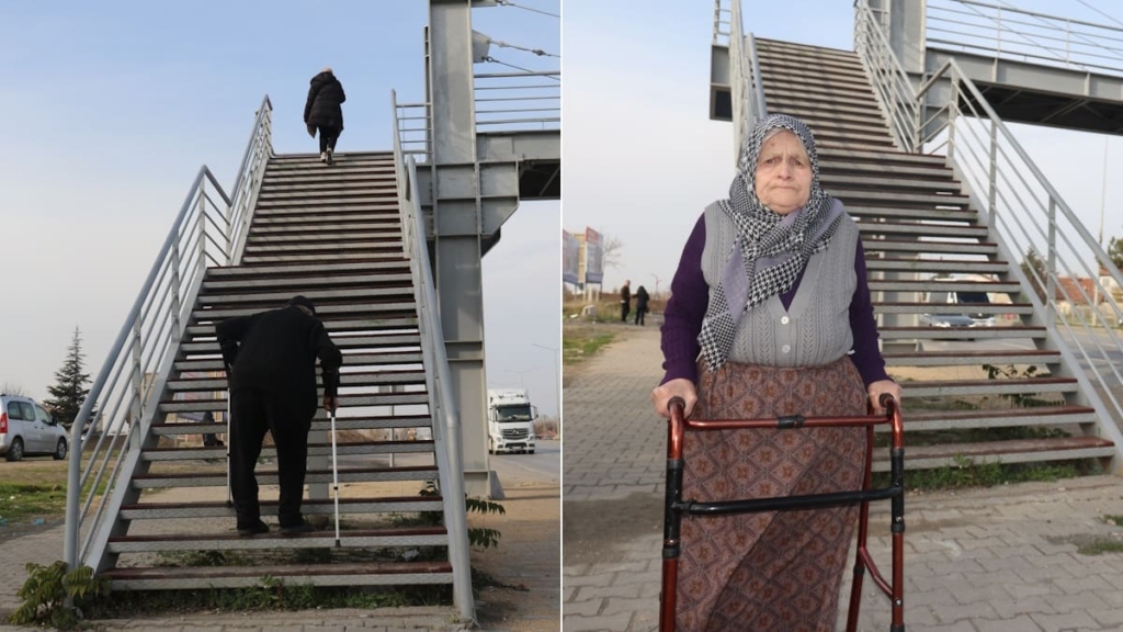 Ortasından çevre yolu geçen Odunpazarı Gündoğdu Mahallesi’nde ulaşım çilesi