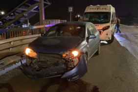 Eskişehir Sümer Köprüsü trafik kazası