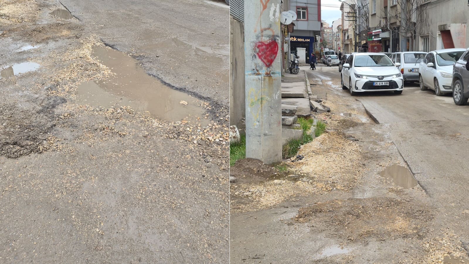 Bir CHP’li belediye klasiği: Kırık kaldırımlar, çukur sokaklar, aylarca düzeltilmeyen yollar