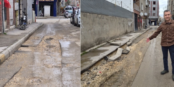 Bir CHP’li belediye klasiği: Kırık kaldırımlar, çukur sokaklar, aylarca düzeltilmeyen yollar