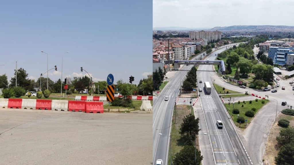 Yine belediye yine bir kapatma: Trafiğe buldukları tek çözüm yol kapatmak!