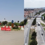 Yine belediye yine bir kapatma: Trafiğe buldukları tek çözüm yol kapatmak!