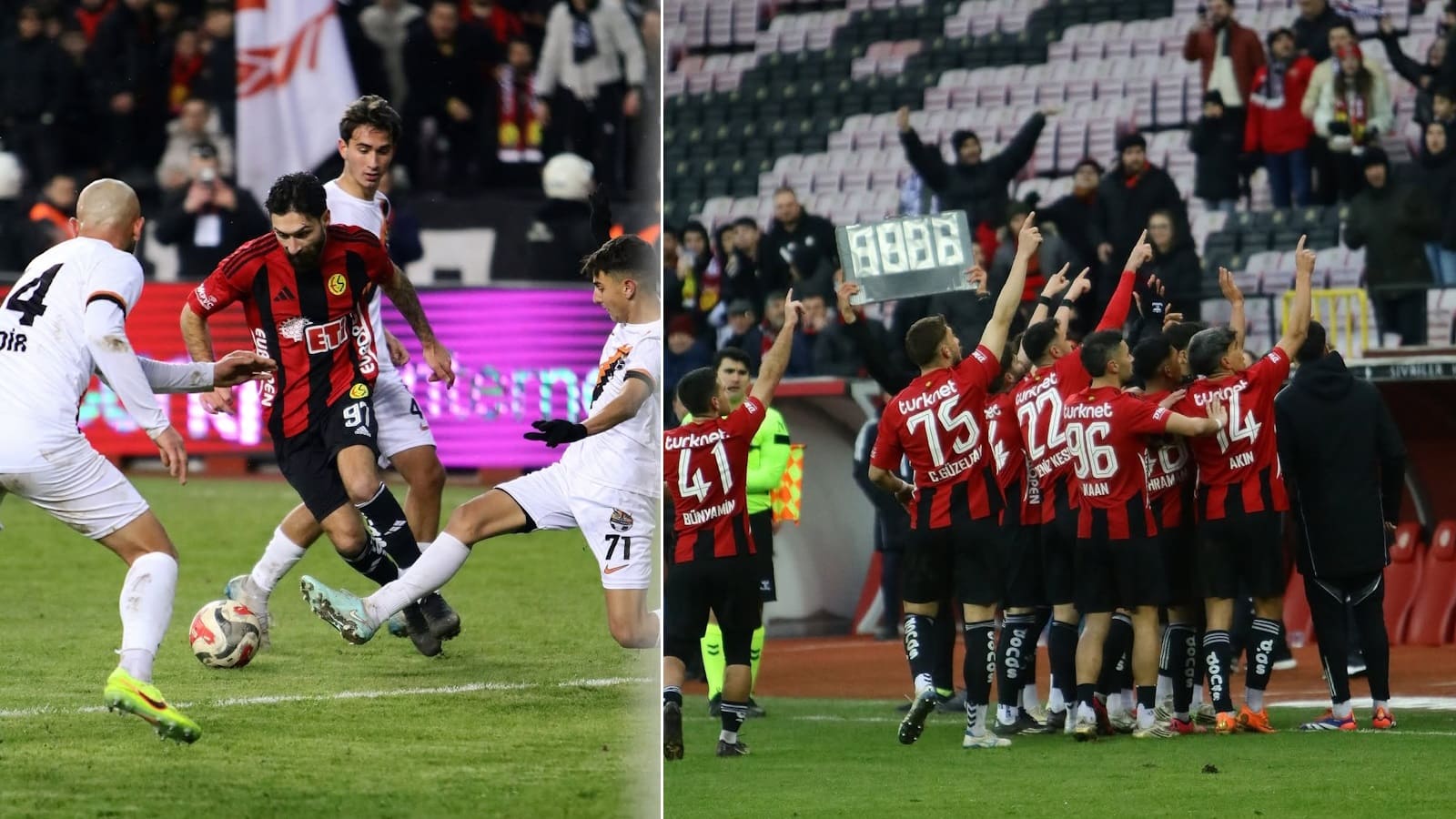 Eskişehirspor’dan gol şov! Eskişehirspor: 5 - İzmir Çoruhlu: 1