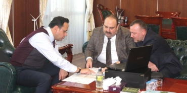 İnönü Belediye Başkanı Serhat Hamamcı yeni projeler için Ankara’da