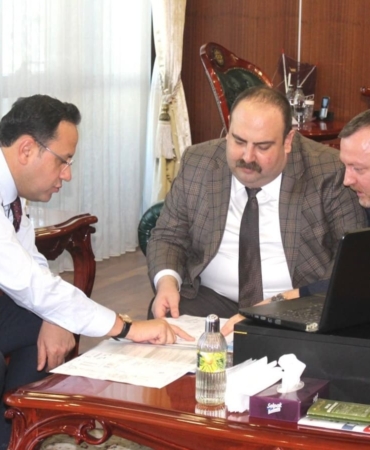 İnönü Belediye Başkanı Serhat Hamamcı yeni projeler için Ankara’da