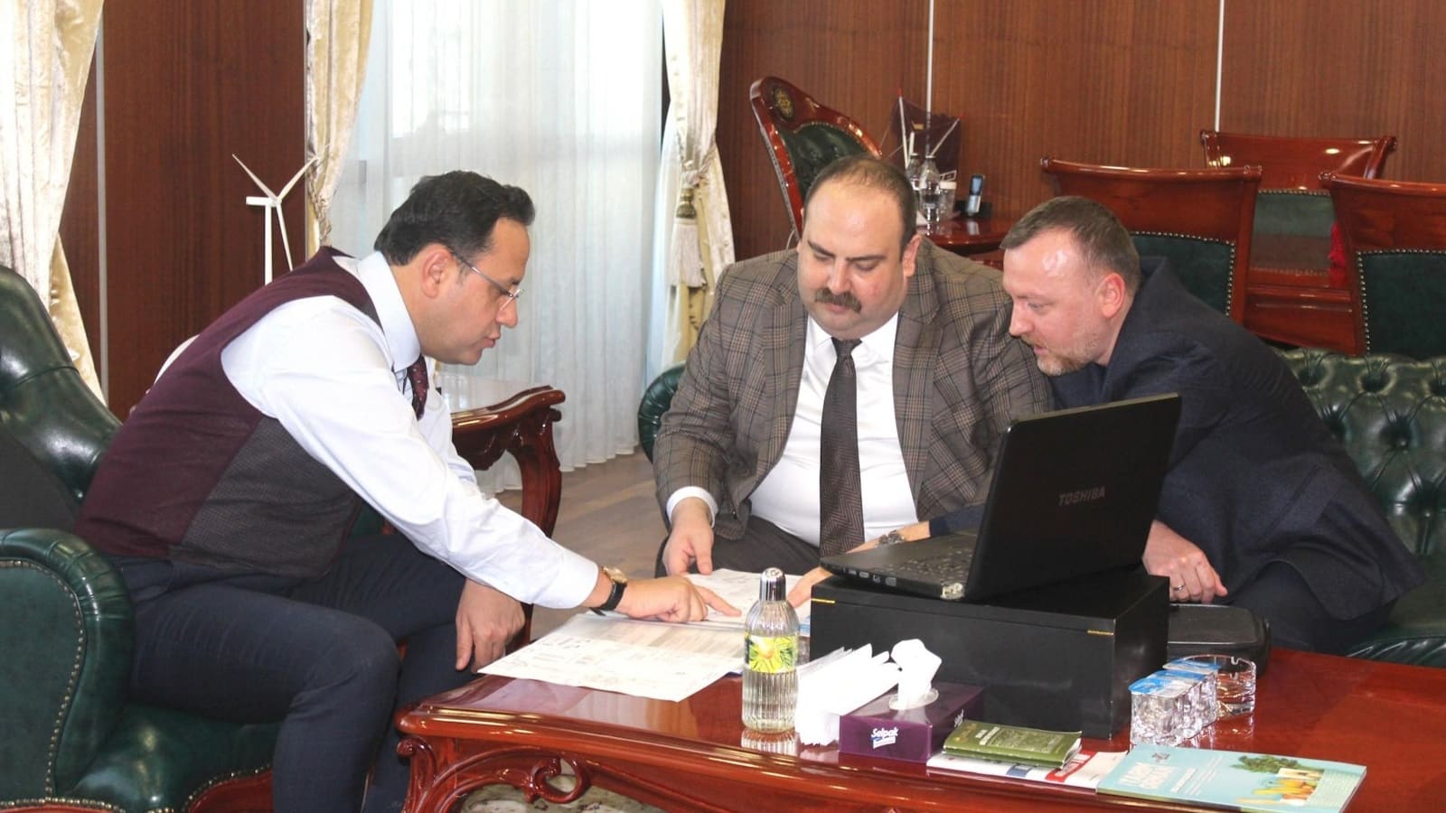 İnönü Belediye Başkanı Serhat Hamamcı yeni projeler için Ankara’da