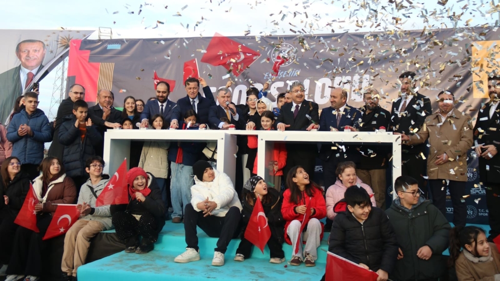 Odunpazarı Çankaya Kapalı Spor Salonu’nun temeli atıldı