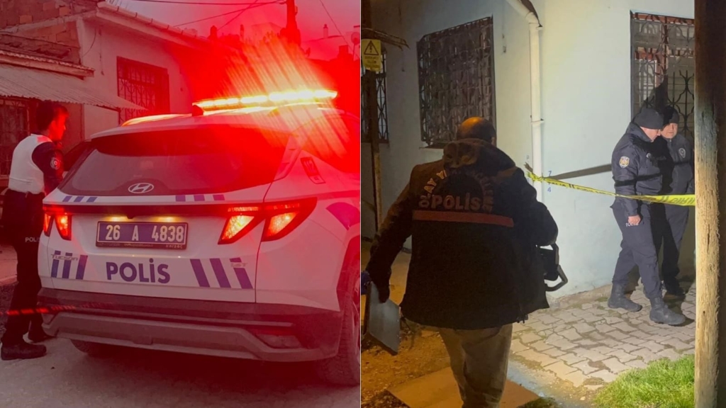 Odunpazarı Karapınar’da cinayet işlediğini ihbar etti: Uzun namlulu silahlarla gidildi