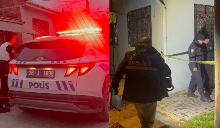 Odunpazarı Karapınar’da cinayet işlediğini ihbar etti: Uzun namlulu silahlarla gidildi