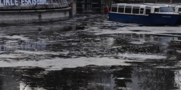 Porsuk Çayı’nın buzu erimeye başladı