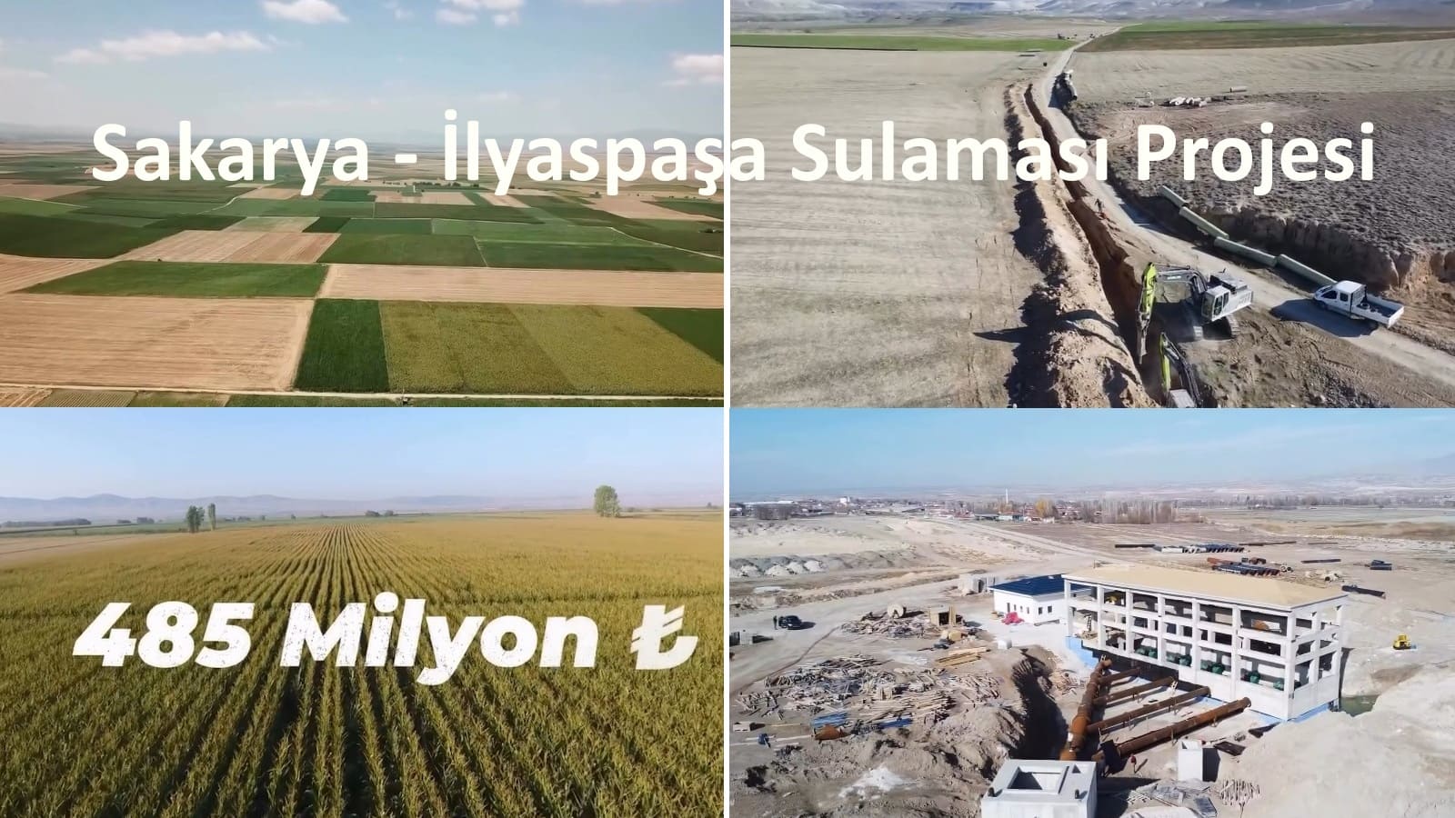 Sakarya - İlyaspaşa Sulaması Projesi: Eskişehir’e 2 milyar liralık dev sulama yatırımı