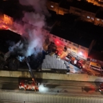 Tepebaşı Kumlubel’de ahşap dolu depoda yangın