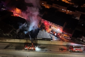 Tepebaşı Kumlubel’de ahşap dolu depoda yangın