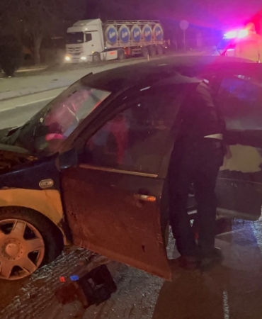 Tepebaşı Şarhöyük’te trafik kazası: 1’i ağır 2 yaralı