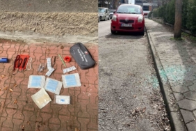 Tepebaşı’nda 7 aracın camını kırıp hırsızlık yapan kişi yakalandı