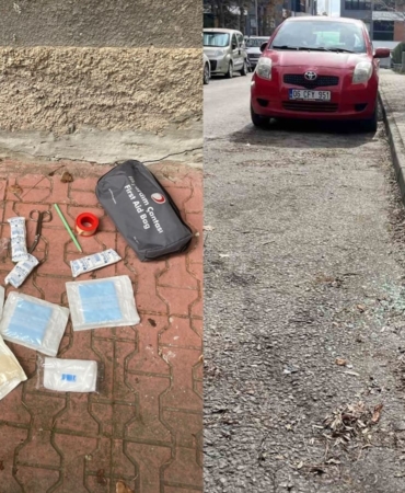 Tepebaşı’nda 7 aracın camını kırıp hırsızlık yapan kişi yakalandı