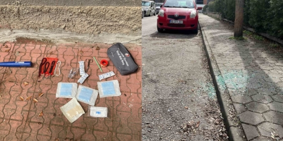 Tepebaşı’nda 7 aracın camını kırıp hırsızlık yapan kişi yakalandı