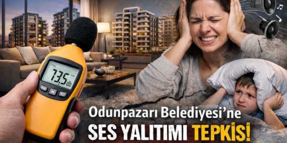 Odunpazarı’nda Yeni Binalarda Ses Yalıtımı Skandalı