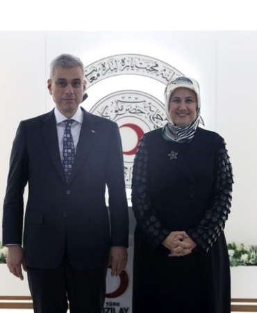 BAKAN MEMİŞOĞLU: "MİLLETİMİZE HİZMET EDEN TÜRK KIZILAY İLE GÜÇ BİRLİĞİMİZİ SÜRDÜRECEĞİZ"