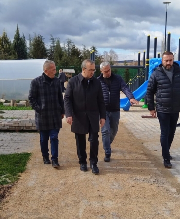 İL MİLLÎ EĞİTİM MÜDÜRÜ SİNAN AYDIN'DAN EĞİTİM YATIRIMLARINA YERİNDE İNCELEME