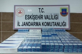 JANDARMA 694 PAKET KAÇAK SİGARA ELE GEÇİRİLDİ