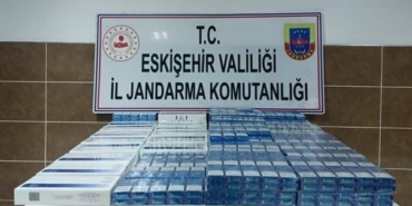 JANDARMA 694 PAKET KAÇAK SİGARA ELE GEÇİRİLDİ