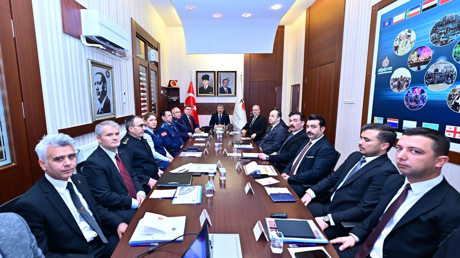 Eskişehir emin ellerde: Vali Erdinç Yılmaz başkanlığında güvenlik asayiş toplantısı